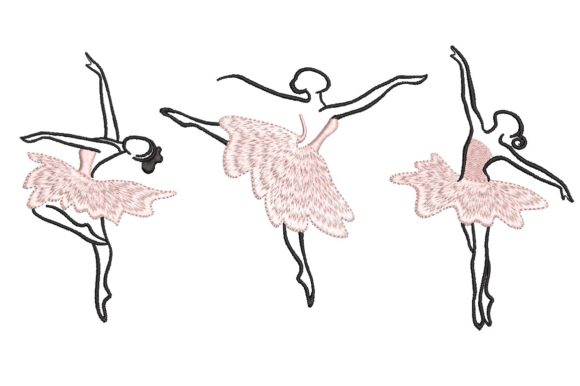 Ballerinas Embroidery Design Review