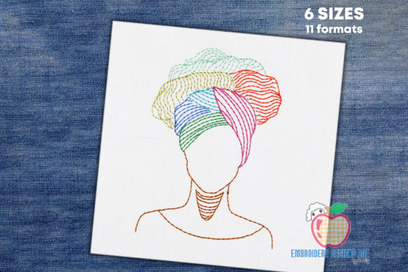 Black Girl Portrait: A Seasonal Embroidery Review