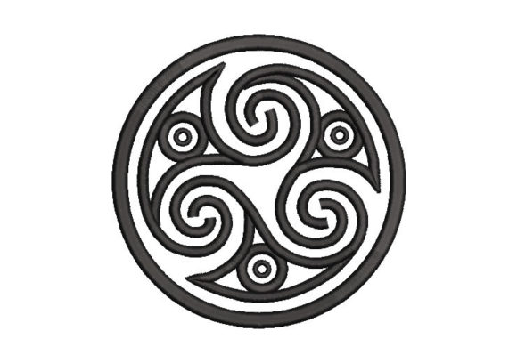 Celtic Triskele Embroidery Design Review