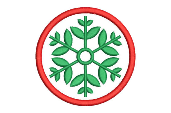 Christmas Wreath with Flowers Embroidery Review