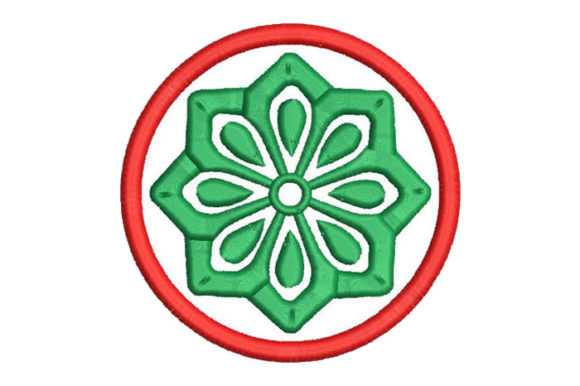 Christmas Wreath with Leaves Embroidery Review