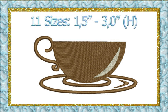 Coffee Cup Embroidery Design Review