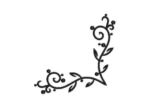 Corner Flourish Embroidery Design Review