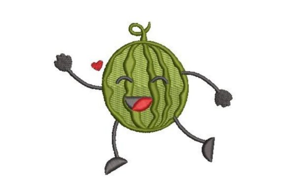 Dancing Watermelon Embroidery Review