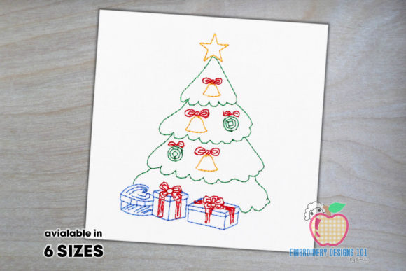 Decorative Christmas Tree Embroidery Review