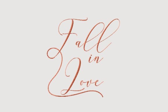 Fall in Love Embroidery Design Review