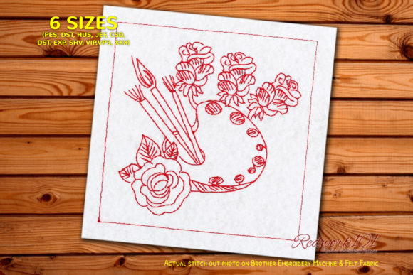 Floral Pattern with Brush Palette Review