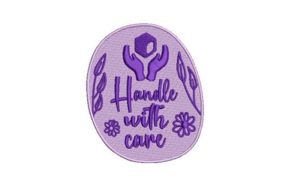 Handle with Care Sticker Review for Business Embroidery