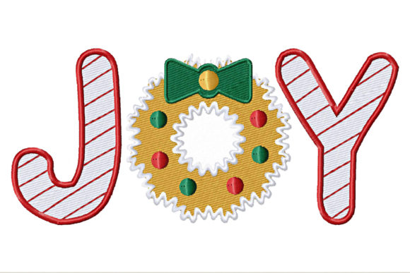Joy Christmas Embroidery for Etsy Sellers
