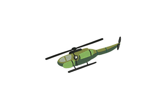 Military Chopper Embroidery Review for Boutique Apparel