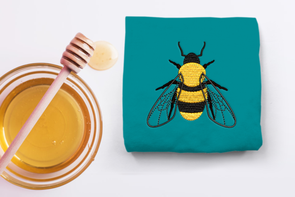 Realistic Mini Bee Embroidery Review