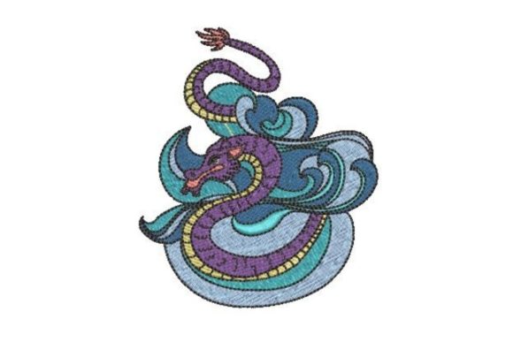 Sea Serpent Embroidery Design Review