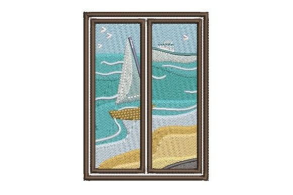 Seaskape Through a Window