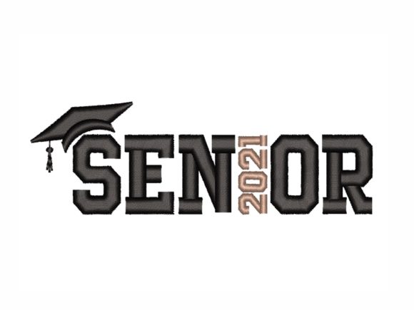 Senior 2021 Embroidery Design Review