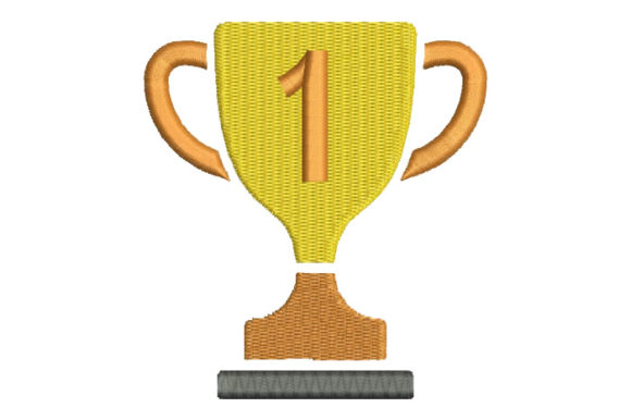 Trophy Cup Embroidery Design Review