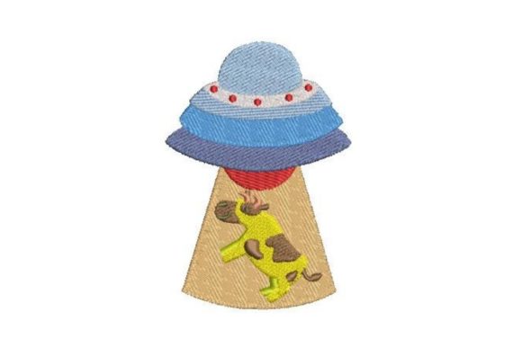 UFO Cow Abduction Embroidery Review