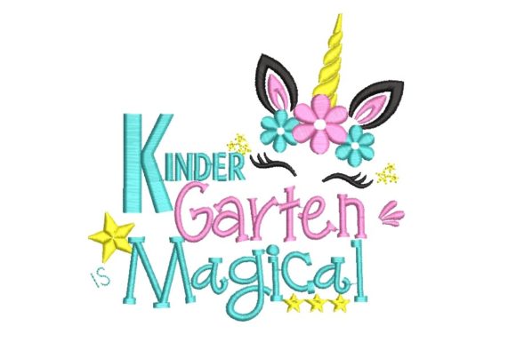 Unicorn for Kindergarten Embroidery Review